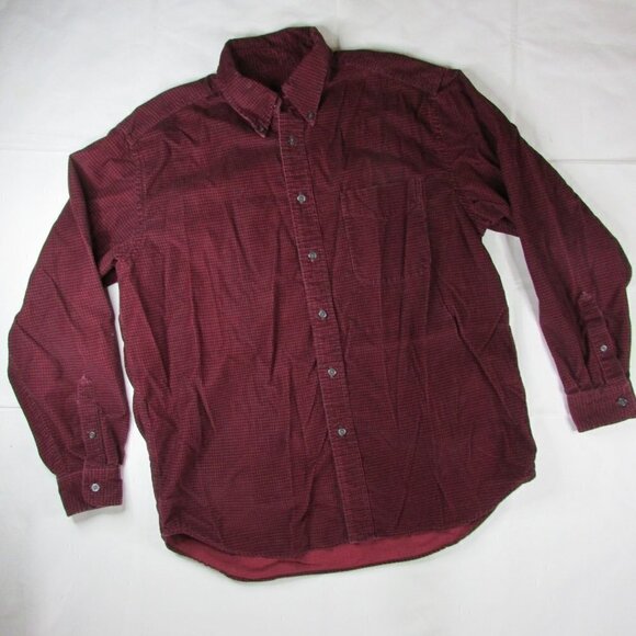 Men's Medium Eddie Bauer Long Sleeve Button Down Shirt - Picture 1 of 6